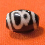 5pcs/lot Natural Two Eyes God of Wealth Agate Dzi Line Jewelry Accessories