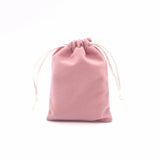 5pcs Small Velvet Bags 7x9 9x12cm Flocking Cloth Storage Bags
