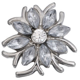 5pcs Rhinestone 18MM Snap Buttons for Snap Jewelry Charms