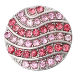 5pcs Snap Jewelry 18mm Snap Buttons Rhinestone Low Heart Dog Paw