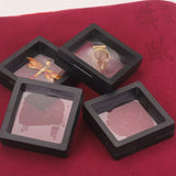 5pcs Square Transparent Jewelry Packaging Box for Earing Ring Necklace