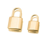 5pcs Stainless Steel Heart Lock Key Charms Couple Neck Pendants