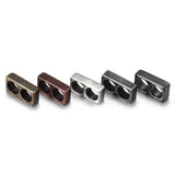 5pcs Stainless Steel Double Hole 5mm Spacer Beads for DIY Jewelry Making