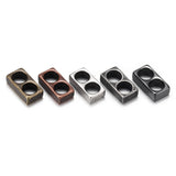 5pcs Stainless Steel Double Hole 5mm Spacer Beads for DIY Jewelry Making