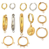 5pcs Stainless Steel Ear Hoop Earring Hooks French Earrings DIY Jewelry Making