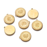 5pcs Stainless Steel Moon Charms Pendant DIY Jewelry Making