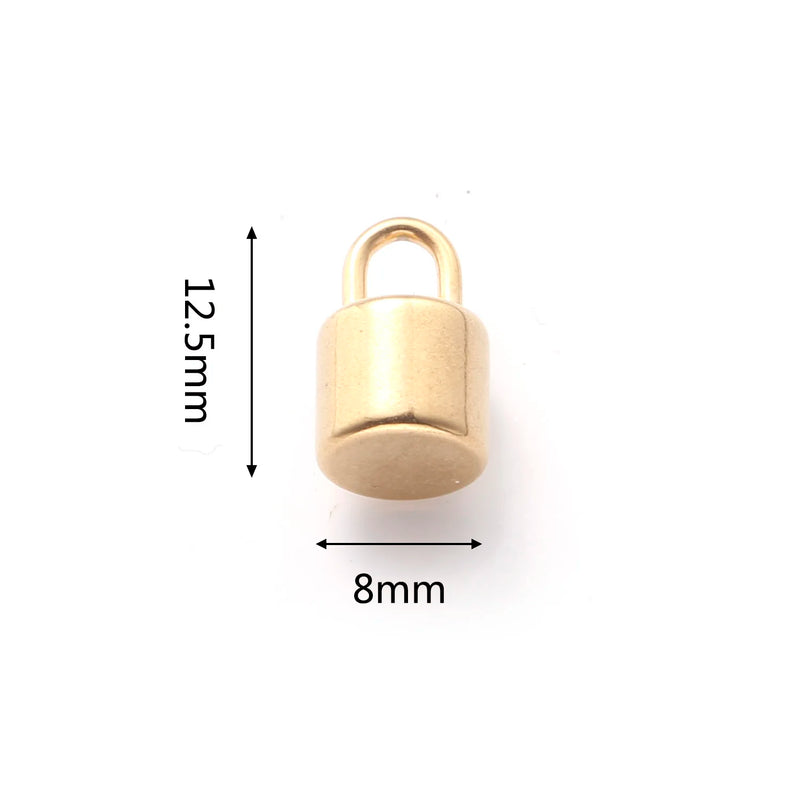 5pcs Stainless Steel Key Charms Couple Love Pendants Diy Jewelry Makings