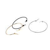 3-Color Open Bracelet Female Knot Buckle Gift