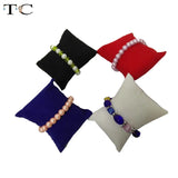 5pcs Watch Pillow Jewelry Display Bracelet Holder Chain Banger Organizer