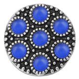 5pcs Rhinestone 18mm Snap Buttons for Snap Bracelet Bangle