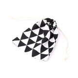 5pcs Linen Drawstring Gift Bags 14*16cm Cotton Pouches