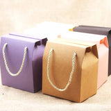 Colorful Window Box with Handle for Wedding/Candy/Teas/Gifts