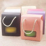 Colorful Window Box with Handle for Wedding/Candy/Teas/Gifts