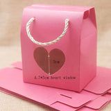 Colorful Window Box with Handle for Wedding/Candy/Teas/Gifts