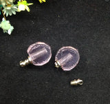 5pcs Mixed Small Heart Glass Vial Pendant DIY Jewelry Findings