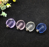 5pcs Mixed Small Heart Glass Vial Pendant DIY Jewelry Findings