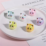 5pcs Acrylic Mouse Charm Connectors DIY Earrings Hair Jewelry Making