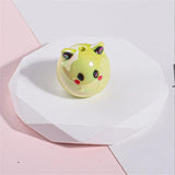 5pcs Acrylic Mouse Charm Connectors DIY Earrings Hair Jewelry Making