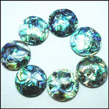 5pcs 20mm Natural Abalone Shell Beads Cabochons for Pendants Making