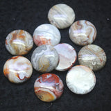 5pcs Mexico Stone Cabochons Round Shape 18mm 20mm for Women Pendants