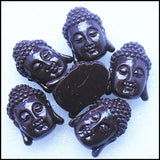 5pcs Buddha Beads Middle Hole Flat Face 20x28mm DIY Findings Unique Beads