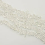 5pcs Transparent Crystal Crushed Stone Chain Jewelry Making Bulk