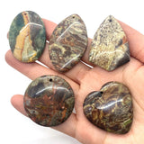 5pcs/pack Agate Pendant Set Tourmaline Reiki Healing Pendant