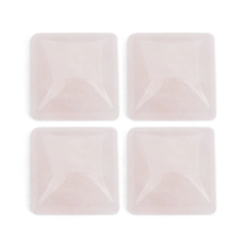 5pcs Agate Ring Surface DIY Jewelry Accessories 16mm Sandstone Square
