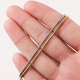 5pcs Stainless Steel Snake Chain Necklace Chain