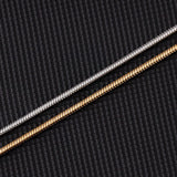 5pcs Stainless Steel Snake Chain Necklace Chain