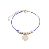 Bohemia Leaf Geometry Crystal Stone Bracelet Set for Women