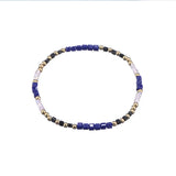 Bohemia Leaf Geometry Crystal Stone Bracelet Set for Women