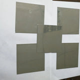 5pcs 100x100x0.5mm Zinc Zn Sheet Plate Metal Foil