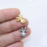 5pcs Stainless Steel High Deer Charms Pendant DIY Necklace Earrings Bracelets