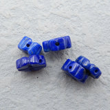 5pcs Wholesale Lapis Lazuli Hand Charms Cabochon 10x3/4mm 8x5mm 4.3g