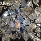 Natural Herkimer Diamond Irregular Pendant - Random Selection