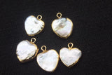 5pcs Freshwater Pearl Pendant for DIY Jewelry Making Beads
