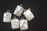 5pcs Freshwater Pearl Pendant for DIY Jewelry Making Beads