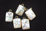5pcs Freshwater Pearl Pendant for DIY Jewelry Making Beads