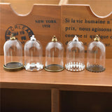 Glass Jar Pendant Kit with Beads Cap Set DIY Jewelry Findings