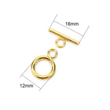 5pc Stainless Steel OT Clasps for Necklace Bracelet DIY Jewelry Making
