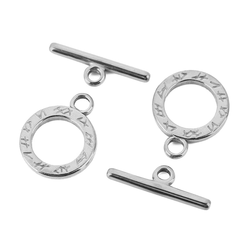 Stainless Steel OT Toggle Clasps For Jewelry Making