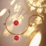 5set/lot DIY retro alloy jewelry accessories enam...