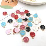 5set/lot DIY retro alloy jewelry accessories enam...