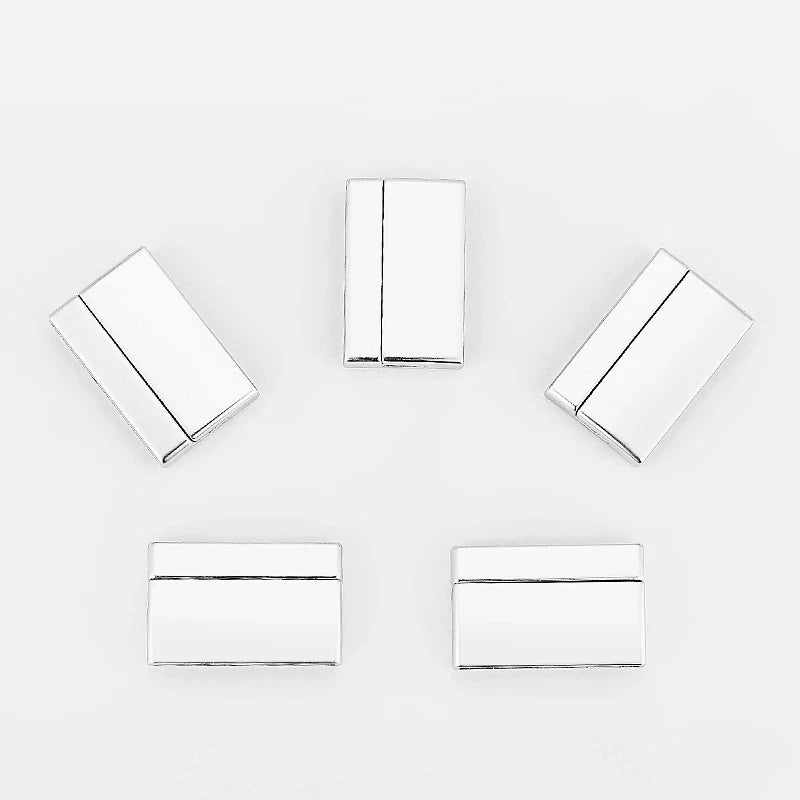 5 Flat Magnetic Clasps for 30*3mm Leather Cord Bracelet
