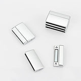 5 Flat Magnetic Clasps for 30*3mm Leather Cord Bracelet