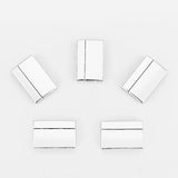 5 Flat Magnetic Clasps for 30*3mm Leather Cord Bracelet