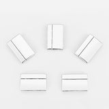 5 Flat Magnetic Clasps for 30*3mm Leather Cord Bracelet