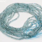 Natural Apatite Faceted Seed Beads for DIY Making Bracelet Necklace