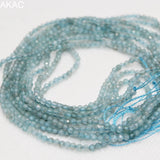 Natural Apatite Faceted Seed Beads for DIY Making Bracelet Necklace